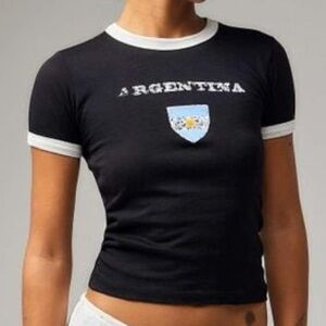 Urban Outfitters Argentina Football Baby T-Shirt